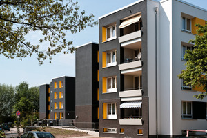  2. Preis Energieeffiziente Fassadendämmung:Wohnanlage in Hamburg, Fockenweide 